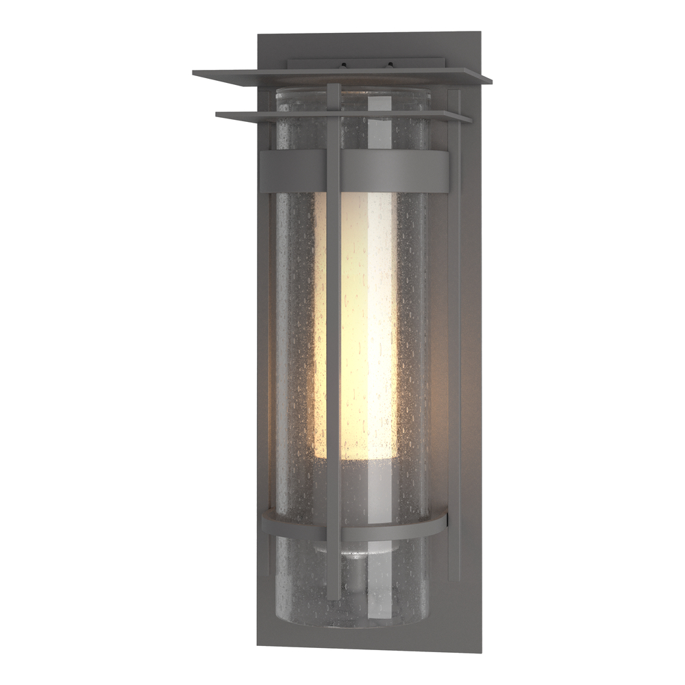 Torch Small Outdoor Sconce with Top Plate