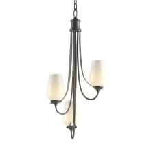 Hubbardton Forge 103033-SKT-10-GG0303 - Flora 3 Arm Chandelier