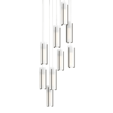 Hubbardton Forge 131104-SKT-LONG-07-GG0065 - Exos Glass 9-Light Pendant