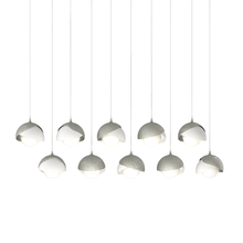 Hubbardton Forge 131205-SKT-LONG-85-02-GG0711 - Brooklyn 10-Light Double Shade Pendant