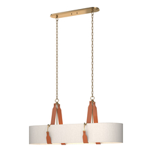 Hubbardton Forge 134070-SKT-STND-27-LC-SE4608 - Saratoga Oval Pendant