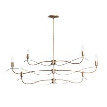 Hubbardton Forge 136350-SKT-STND-10 - Willow 6-Light Small Chandelier