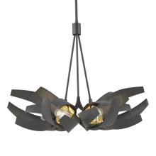  136502-SKT-MULT-10-BR-YE0352 - Corona Brass Accent Pendant