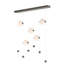  139050-LED-STND-07-GG0668 - Abacus 5-Light LED Pendant