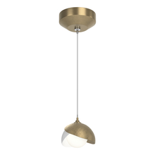 Hubbardton Forge 161183-SKT-STND-84-02-GG0711 - Brooklyn Double Shade Low Voltage Mini Pendant