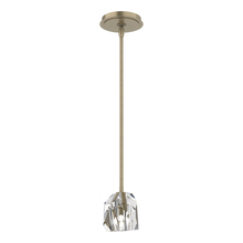 Hubbardton Forge 181061-SKT-MULT-84-CR - Gatsby 1-Light Mini Pendant