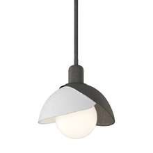 Hubbardton Forge 181183-SKT-MULT-20-02 - Brooklyn Double Shade Mini Pendant