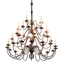  191572-SKT-10 - Ball Basket 36 Arm Chandelier