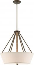 Nuvo 60/5896 - SENECA 4 LIGHT 22" PENDANT