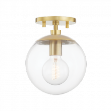 Mitzi by Hudson Valley Lighting H503601-AGB - Meadow Semi Flush