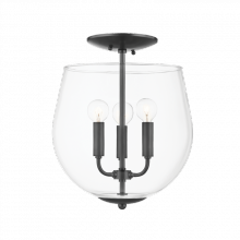 Mitzi by Hudson Valley Lighting H557603-OB - Bobbi Semi Flush