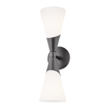 Mitzi by Hudson Valley Lighting H312102-BLK - Parker Wall Sconce
