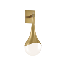 Mitzi by Hudson Valley Lighting H375101-AGB - Ariana Wall Sconce