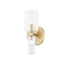 Mitzi by Hudson Valley Lighting H384301-AGB - Tabitha Wall Sconce