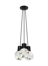 Visual Comfort & Co. Modern Collection 700TDKIRAP3BB-LED930 - Kira Pendant