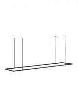 Visual Comfort & Co. Modern Collection MDLS18627B - Stagger Halo 84 Uplight Linear Suspension