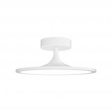  SF418012WH - Issa 12-in White LED Semi Flush Mount