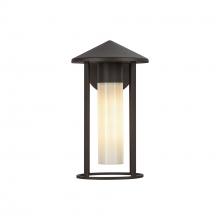  EW526312BZGO - Tenko 12-in Bronze/Glossy Opal Glass 1 Light Exterior Wall