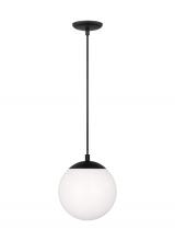 Visual Comfort & Co. Studio Collection 6018-112 - Small One Light Pendant with White Glass