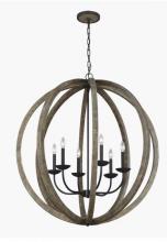 Visual Comfort & Co. Studio Collection OLF3294/5WOW/AF - Allier Outdoor Chandelier