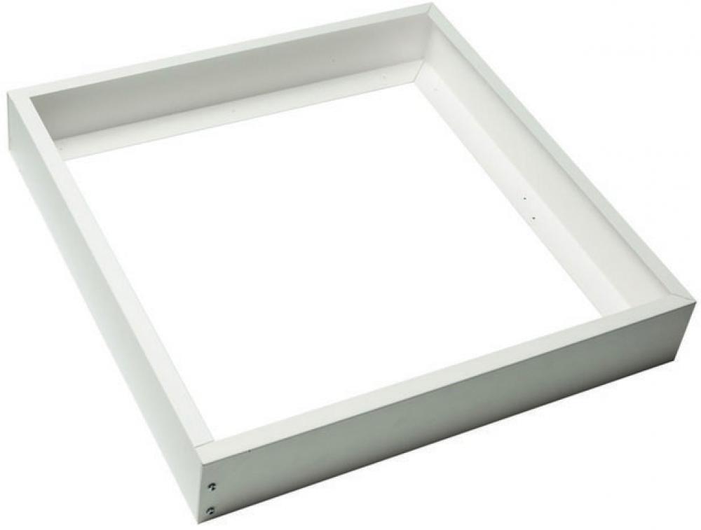 2 ft. x 2 ft. LED Flat Panel Frame Kit- White Finish