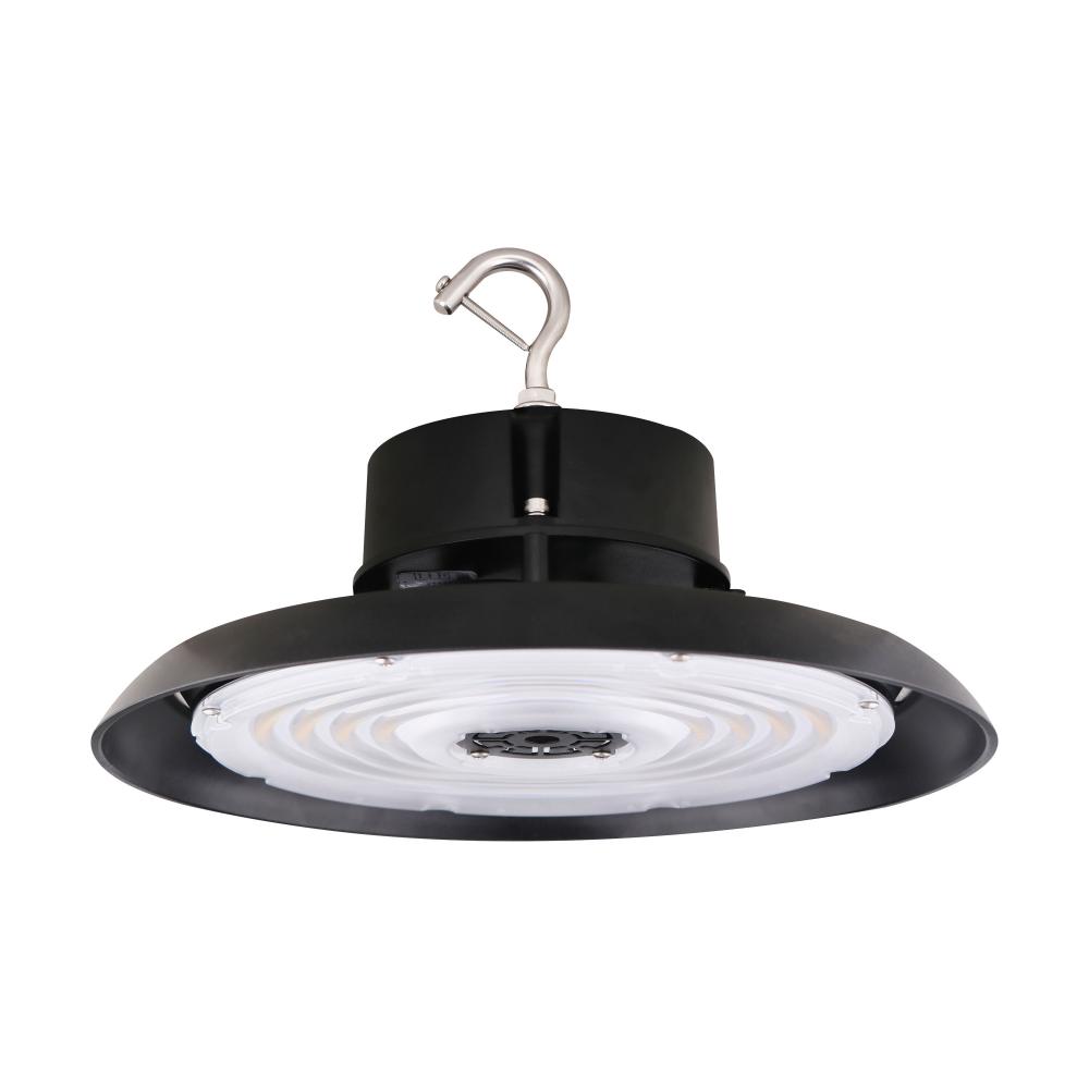 200W UFO LED High Bay; 28800 Lumens; 5000K; 120-277 Volt; 0-10V Dimmable; Black Finish