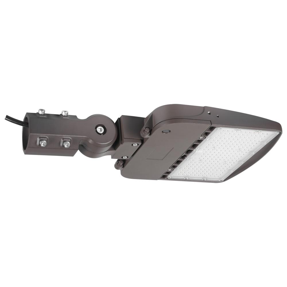 LED Area Light Type III; 150W; Bronze Finish; 5000K; 120-347V