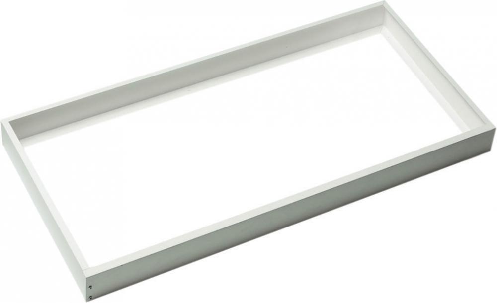 2 Foot x 4 Foot LED Flat Panel Frame Kit; White Finish