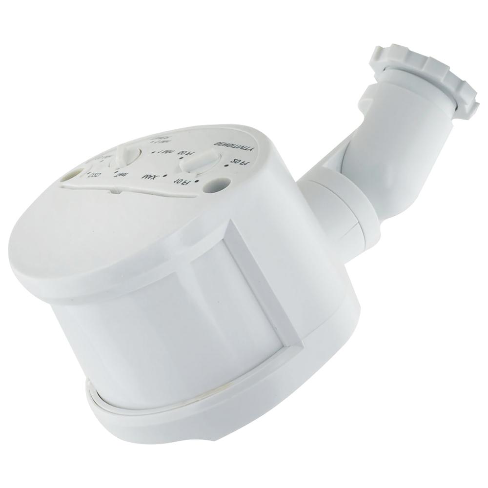 LED Rated; Add On Motion Sensor; White Finish