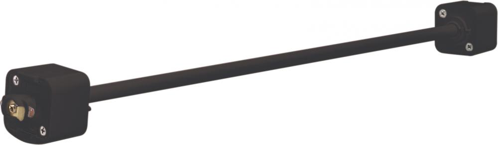 24" Extension Wand; Black Finish