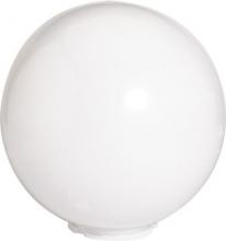 Nuvo 50/786 - 14 Inch White Acrylic Globe; 14 inch Diameter; 5-1/4 inch Fitter