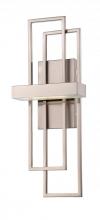  62/105 - Frame - LED Wall Sconce - Brushed Nickel Finish