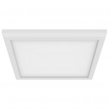 Nuvo 62/1724 - Blink Pro - 13W; 9in; LED Fixture; CCT Selectable; Square Shape; White Finish; 120V