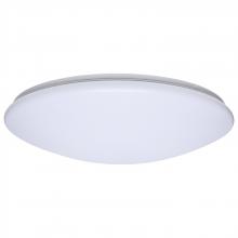 Nuvo 62/1859 - 19 Inch LED Cloud Fixture with Sensor; 25 Watts; 27K/30K/35K/40K/50K CCT Selectable; Round Shape;