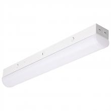  65/1700R1 - 2 Foot LED Linear Strip Light; Field Selectable; With Sensor; White Finish