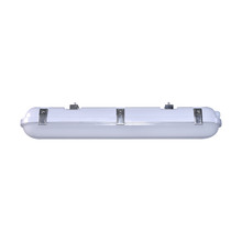 Nuvo 65/823 - 2 Foot; 20 Watt; Vapor Proof Linear Fixture with Integrated Microwave Sensor; CCT Selectable; IP65