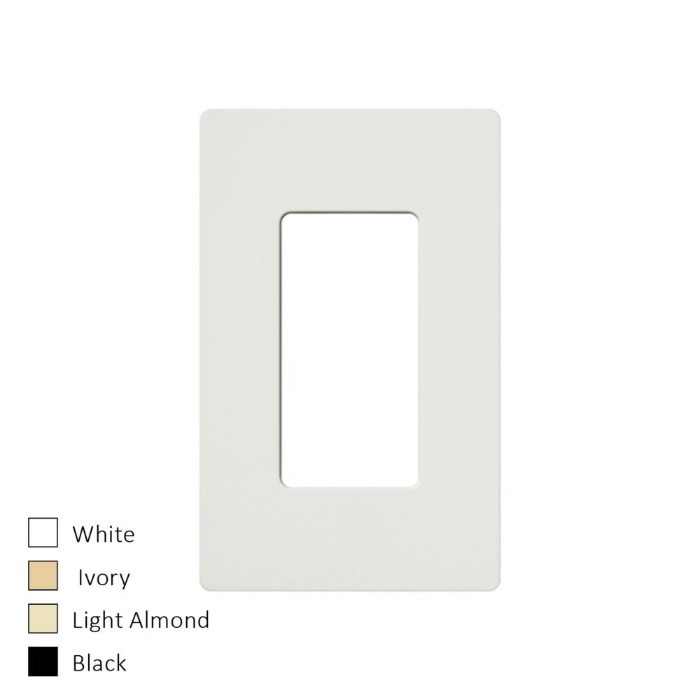 Lutron Claro Wallplate - White