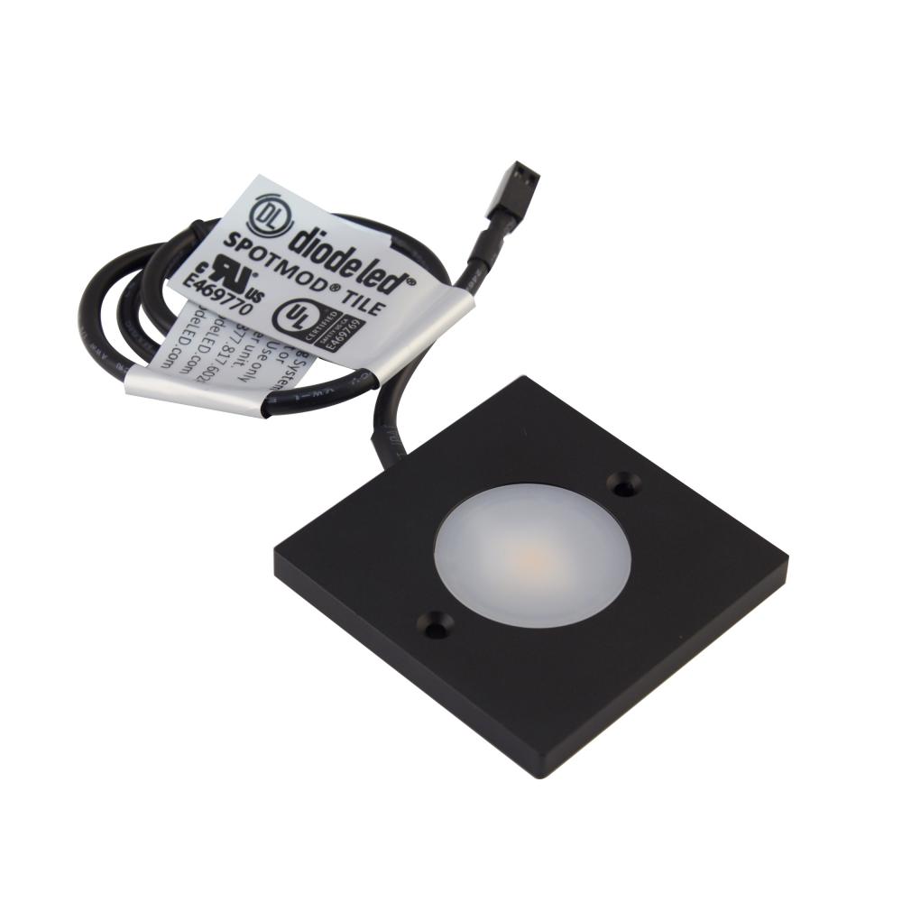 Spotmod Tile LED Fixture, Black, 3000K