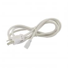  DI-1311-WH - Fencer Power Cable with AC Plug - 120V, White, 72 in.