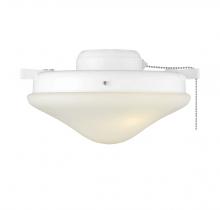  M2027WH - 2-Light Fan Light Kit in White