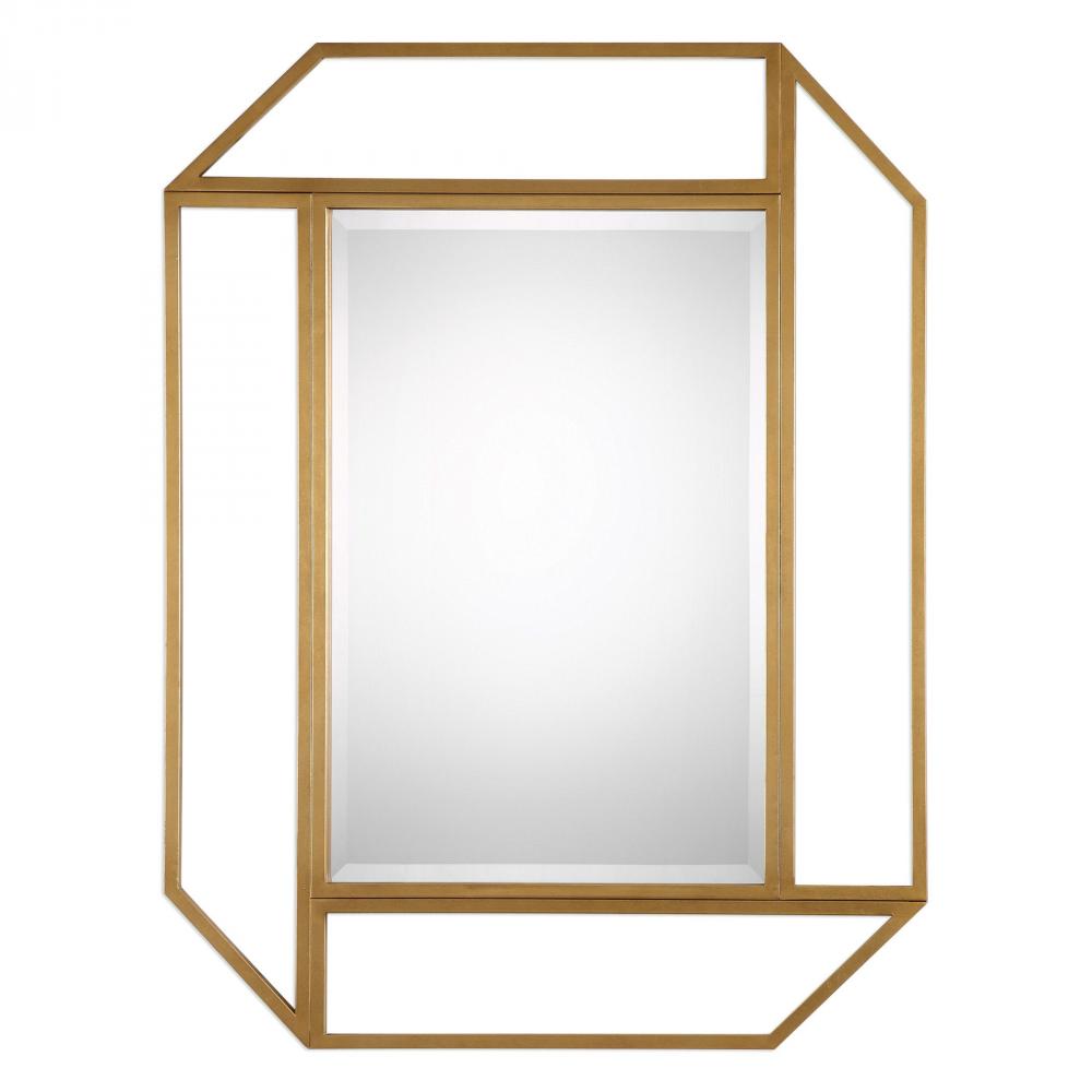 Uttermost Mendez Antiqued Gold Mirror