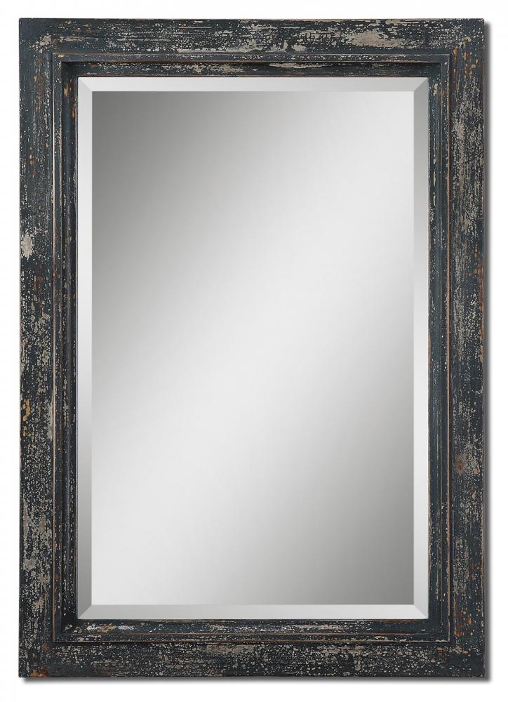 Kalapini Distressed Wood Mirror