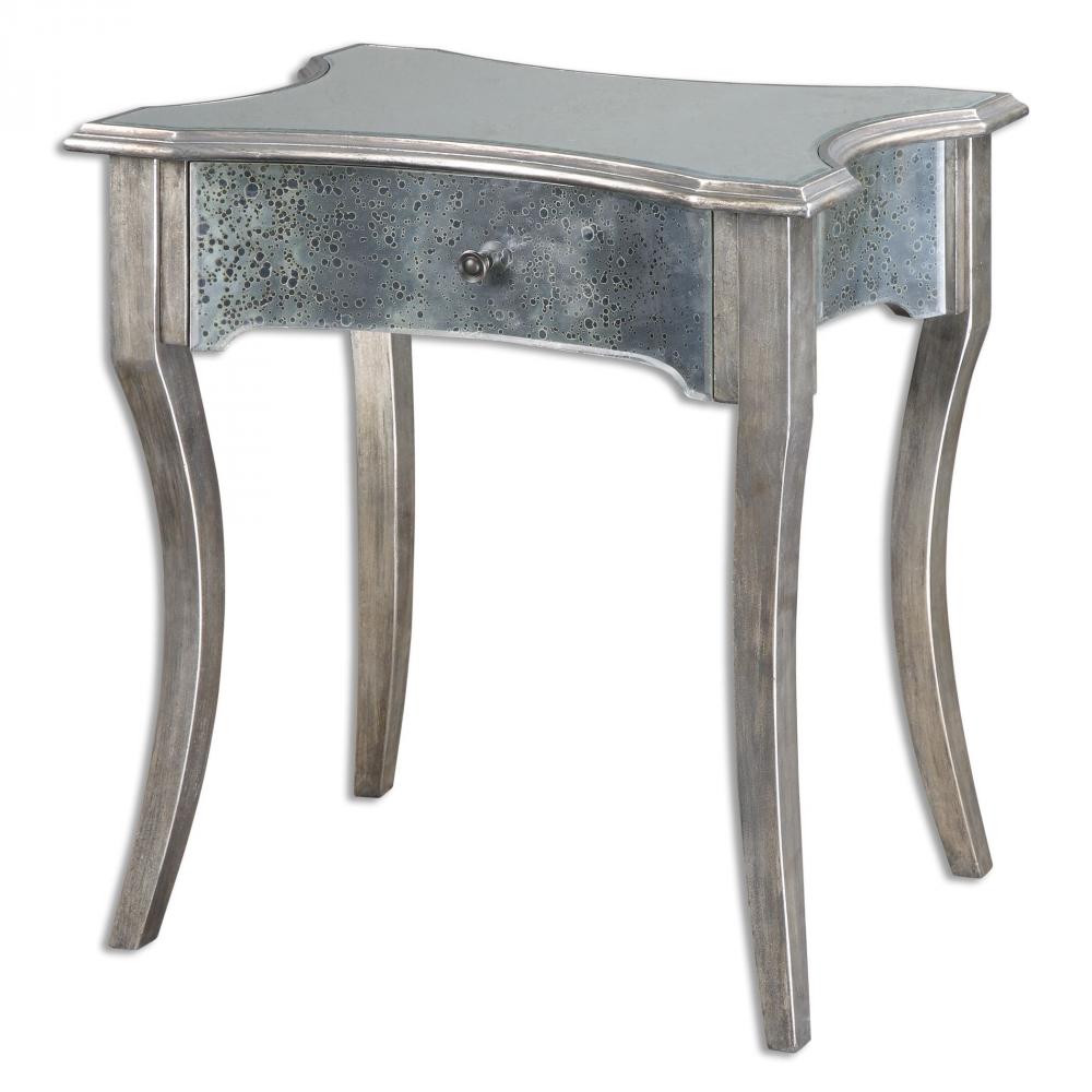 Uttermost Jovannie Mirrored Accent Table