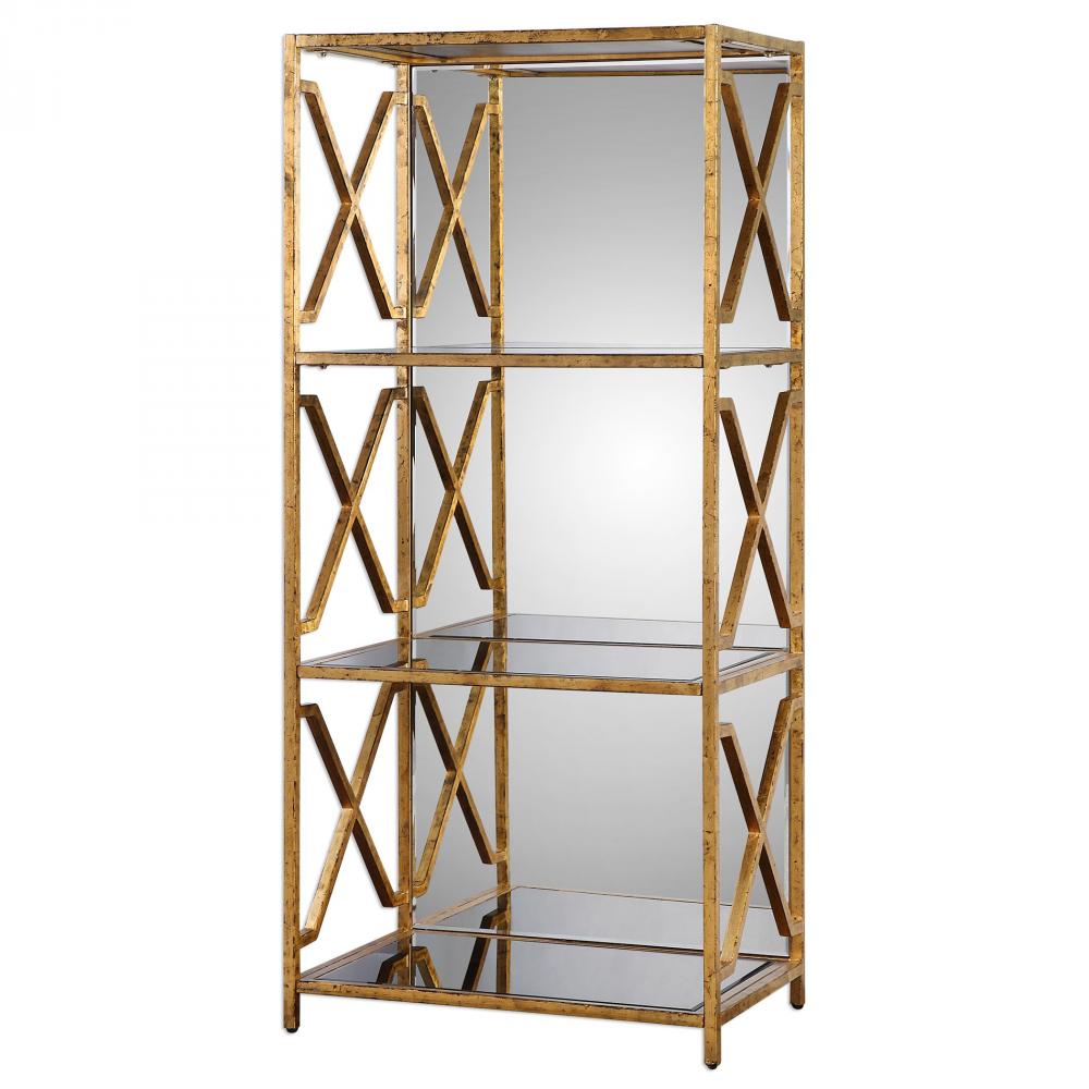 Uttermost Deedra Mirrored Etagere