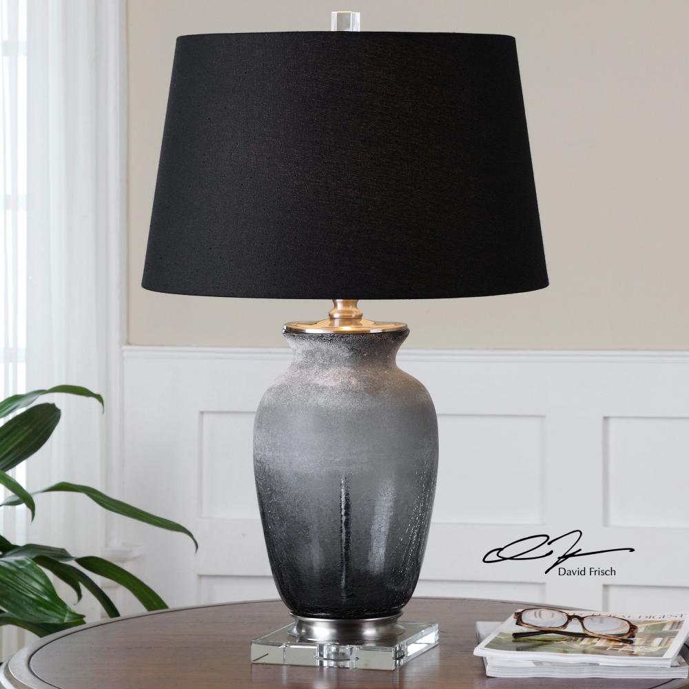 Uttermost Dionne Smoke Gray Table Lamp