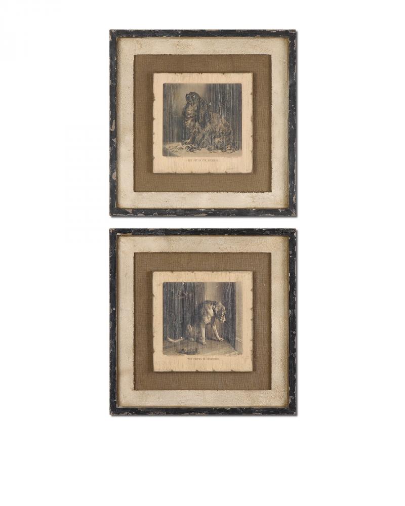 Loyal Companion Vintage Art Set/2