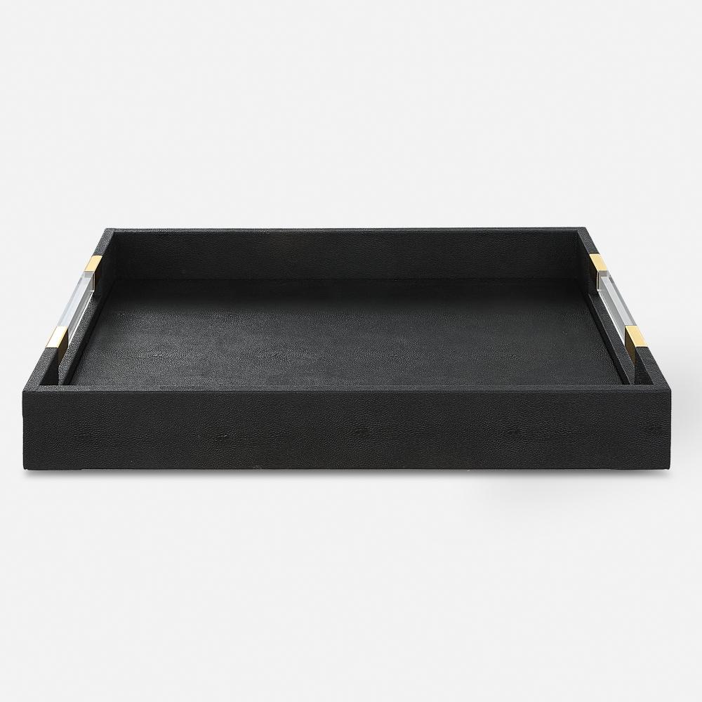 Wessex Black Shagreen Tray