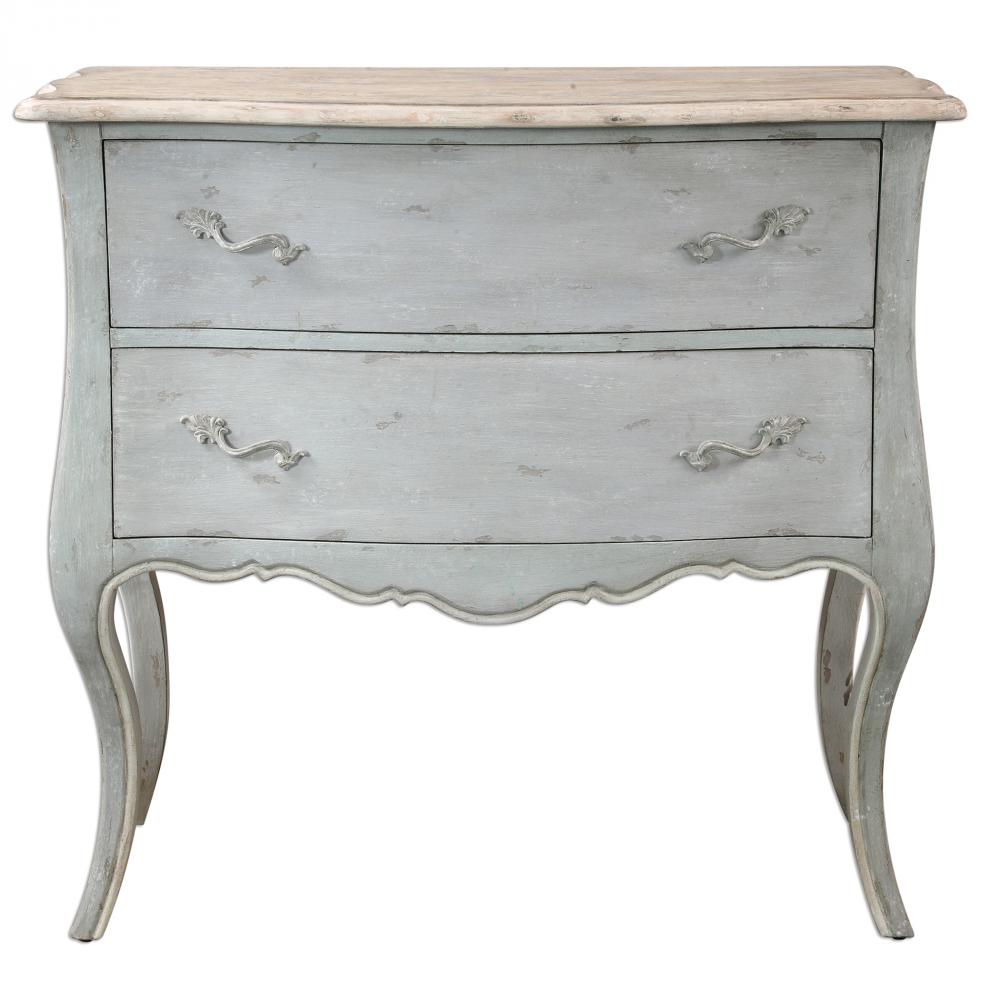 Uttermost Ferrand Gray Accent Chest