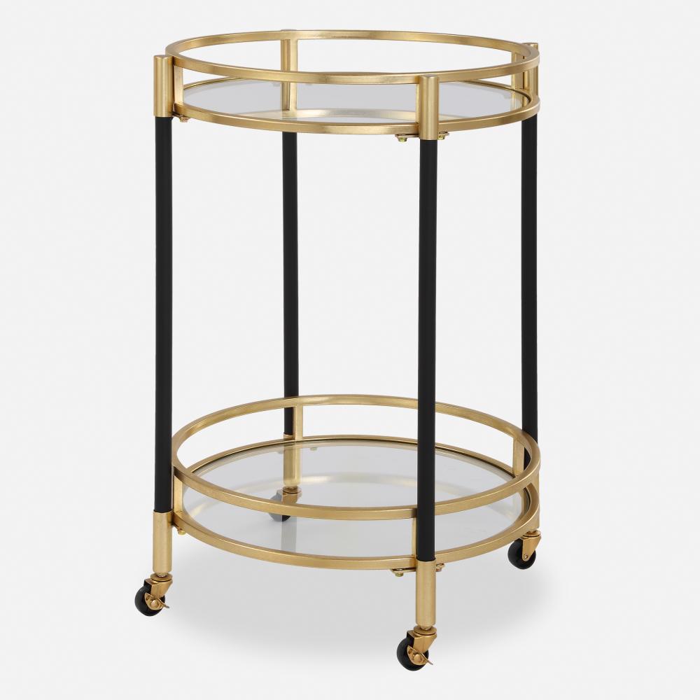 Dolly Round Bar Cart