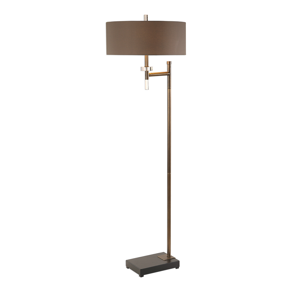 Uttermost Oletha Dark Bronze Floor Lamp